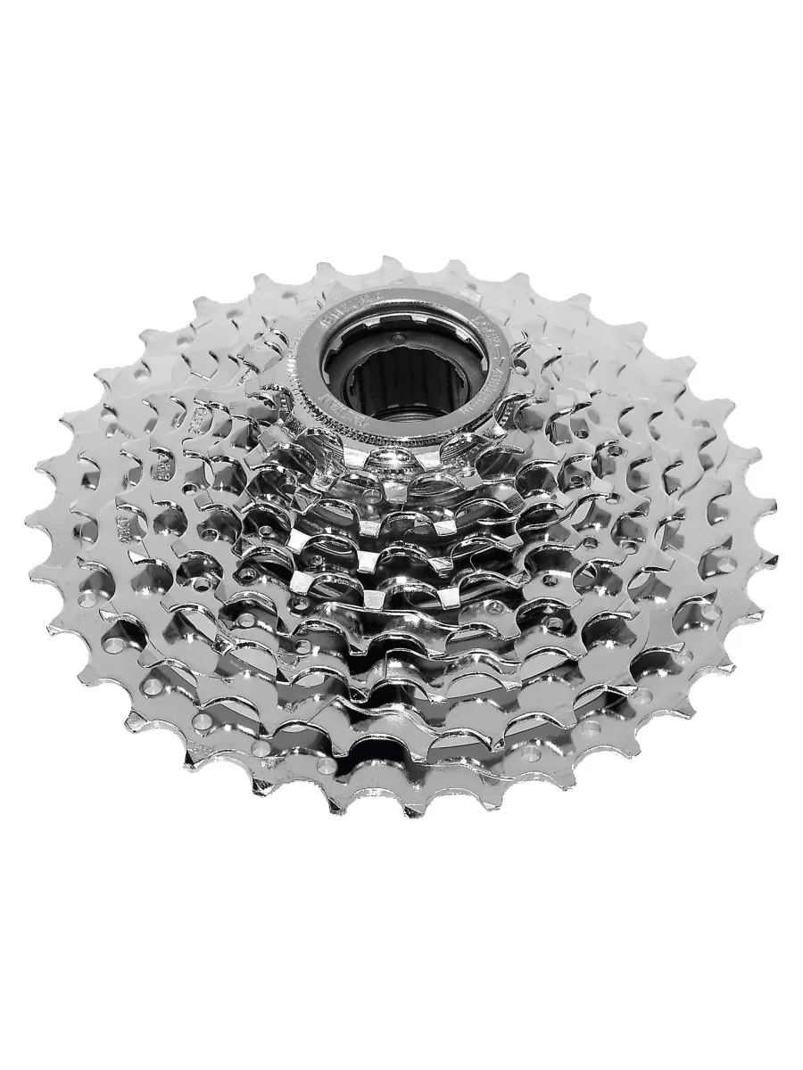 Кассета трещ. 9ск. 5-700196 9х13-32 хромированная HG-копия SHIMANO-совместимая VENTURA NEW