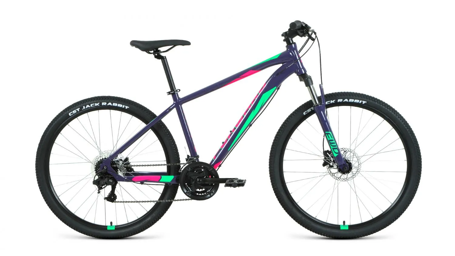 В-д FORWARD APACHE 27,5 3.2 d(27,5" 21ск 21) фиол/зелен