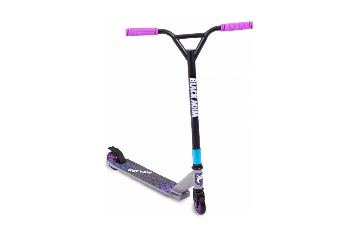 Самокат Black Aqua STUNT SCOOTER-3